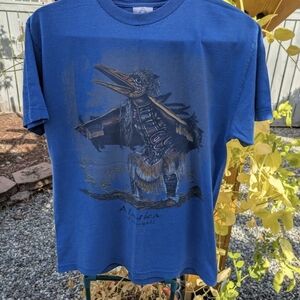 Alstyle Blue Alaska Graphic Tee